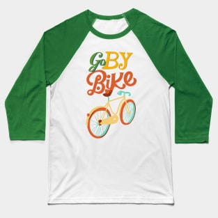 go by bike Baseball T-Shirt